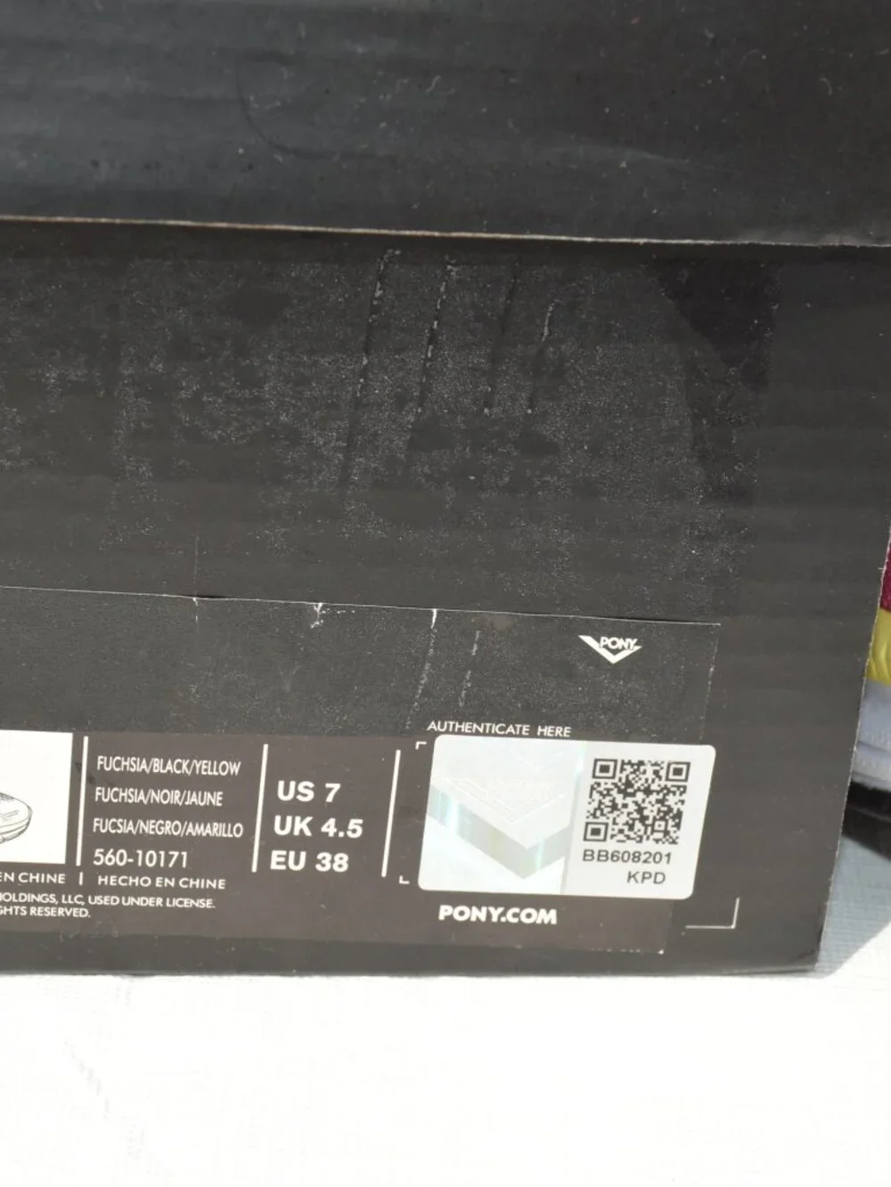 PONY Womens Sneaker Glide Sizes 7 & 6.5 (New)